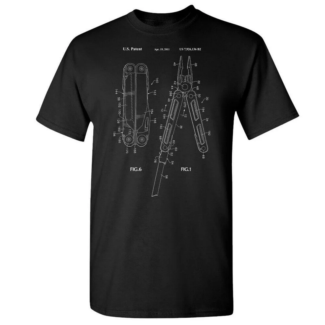 

Leatherman Surge Multi-Tool Patent Tops Tee T Shirt Knife Apparel Handyman Gift Camping Tee T-Shirt Free Shipping Funny Tops