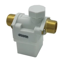 AC 220V Электрический электромагнитный клапан воды воздуха N/C нормально закрытый 0-0.8Mpa диафрагменные клапаны для 1/" шланга