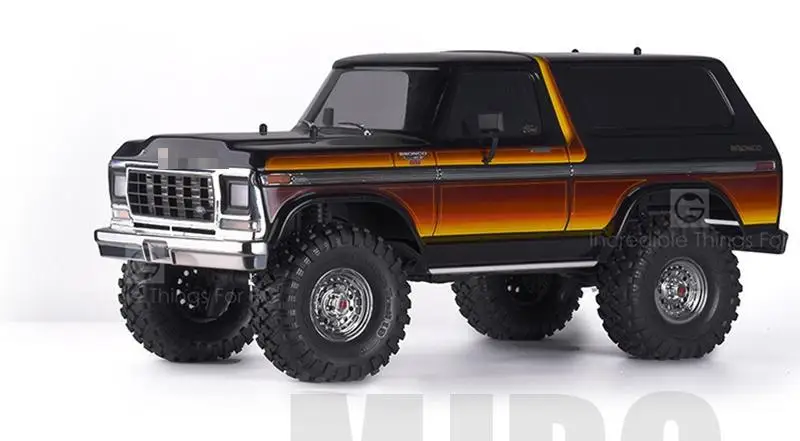 Подходит для 1/10 моделирования скалолазания автомобиля TRAXXAS TRX-4 Bronco передний бампер crash bar TRX4 82046-4 передний бампер