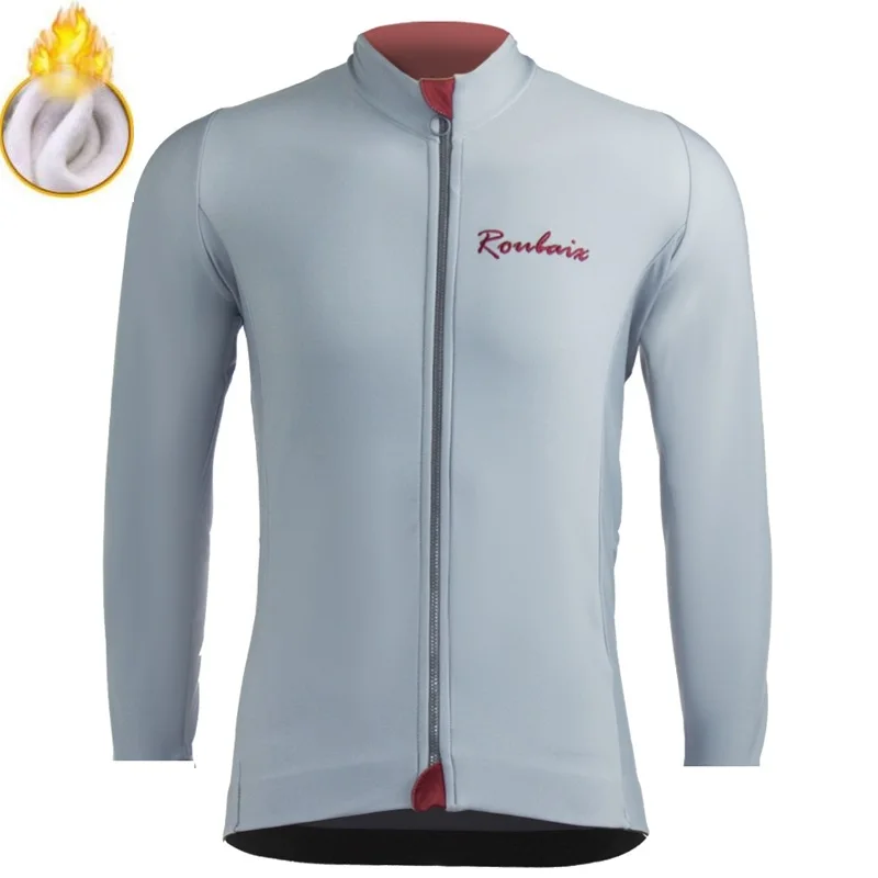 Roubix RBX Велоспорт Джерси Ropa Ciclismo Hombre Invierno длинный рукав Джерси мейло bicicleta термальная флисовая велосипедная одежда