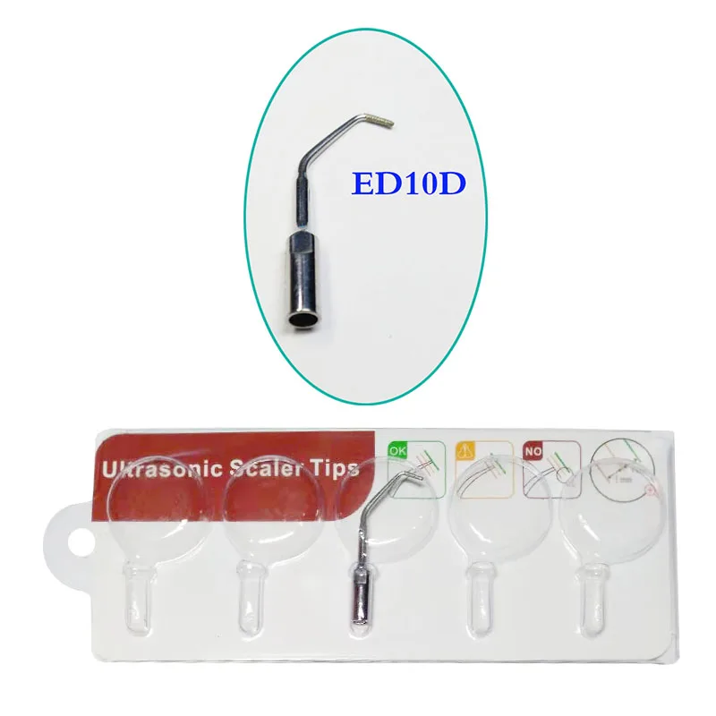 2 шт./компл.(ED10& ED10D) зубной пересчётчик остриё для DTE/Satelec/NSK Gnatus/брекеты Bonart стоматологическая эндо устройства инструмент