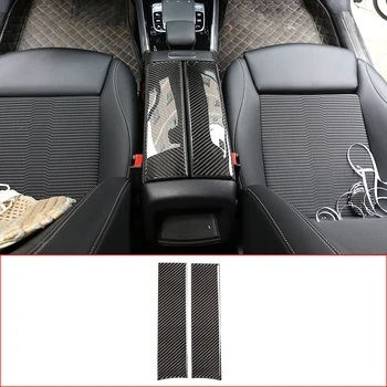 

Car Interior Carbon Fiber Center Console Armrest Box Frame Cover Trim Accessories For Mercedes Benz B GLB Class W247 X247 19-20