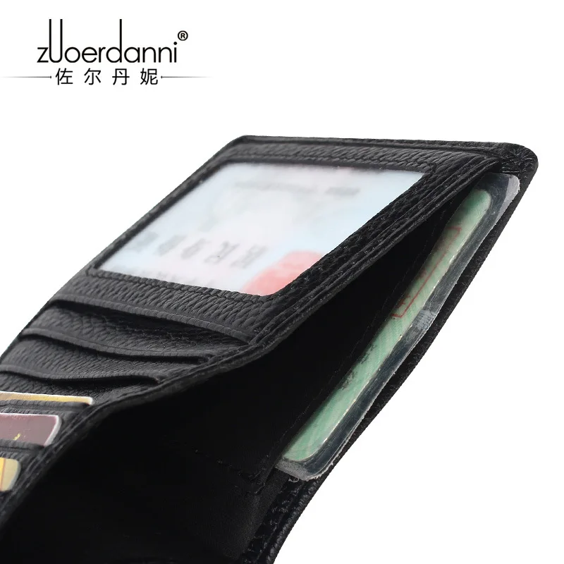 

Driving License Leather Case This Wallet Men's Women's Ultra-thin Wallet Motor Vehicle Vehicle Licens Card Bit More Three-in-One