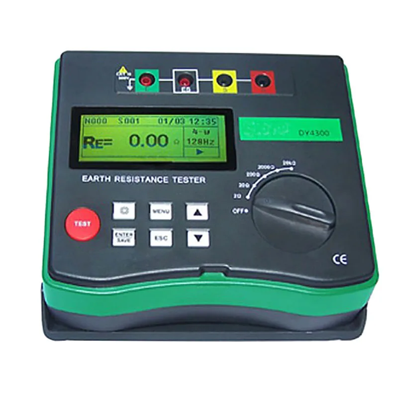 

Digital Earth Tester DY4300 Ground Resistance Tester Meter