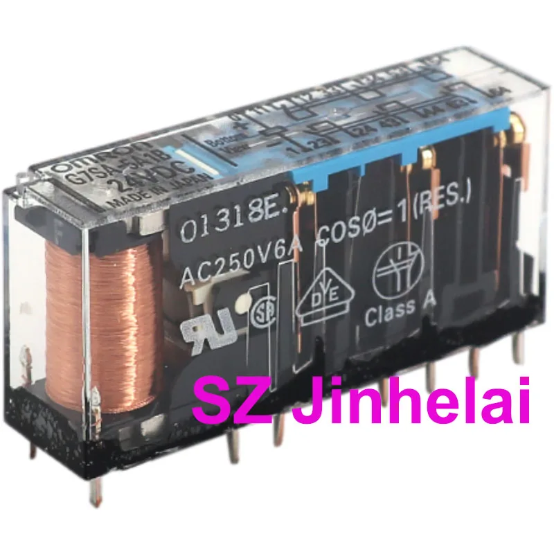 Omron G7sa5a1b G7sa3a3b G7sa4a2b Dc24v Relé de Segurança Original Autêntico Poder 24vdc