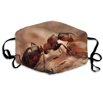 

Mouth Mask For Daily Dress Up, Ant Anti-dust Mouth-Muffle, Washable Reusable Holiday Half Face Masks For Mens And Womens With