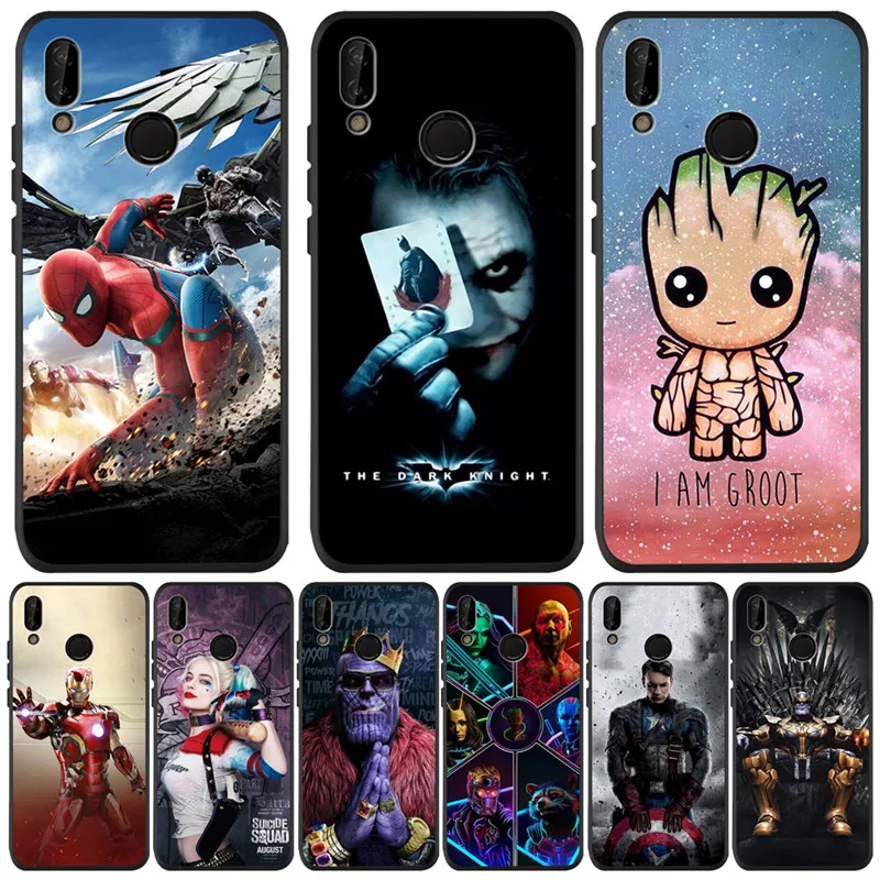 

Marvel Joker For iPhone X XR XS Max 5 5S SE 6 6S 7 8 Plus Oneplus 5T Pro 6T phone Case Cover Coque Etui funda capinha capa cool