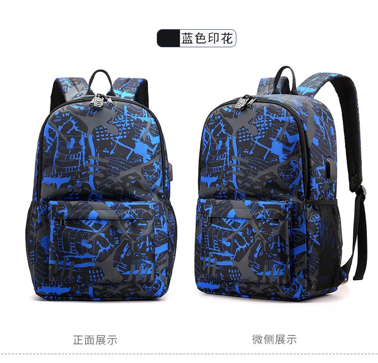Sac à Dos En Toile Vintage Multi-Poches - Pratique Et Décontracté Pour Quotidien