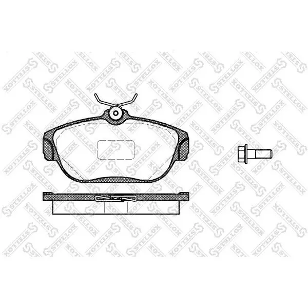Колодки дисковые п.\ Volvo 940/960 2.0-2.4TD 92-97 STELLOX 379 0