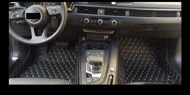 Кожаный Автомобильный Коврик для audi tt 1998- 2013 2012 2011 MK1 MK2 MK3 8s(ТТС) 8n 8j 8s