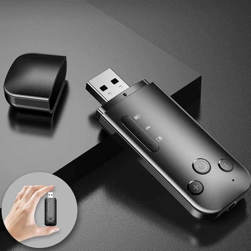 2 в 1 Мини приемник Bluetooth адаптер 5,0 аудио приемник для поворота колонки Aux автомобиля с Usb Bluetooth палка