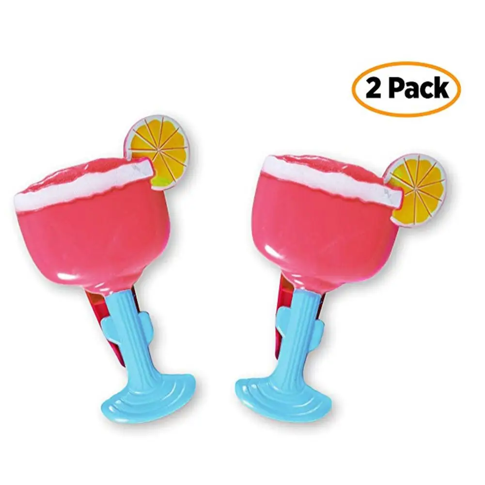 

2PCS Beach Towel Clip Lemon Cup Strong Windproof Bath Towel Clothes Hanger Clip