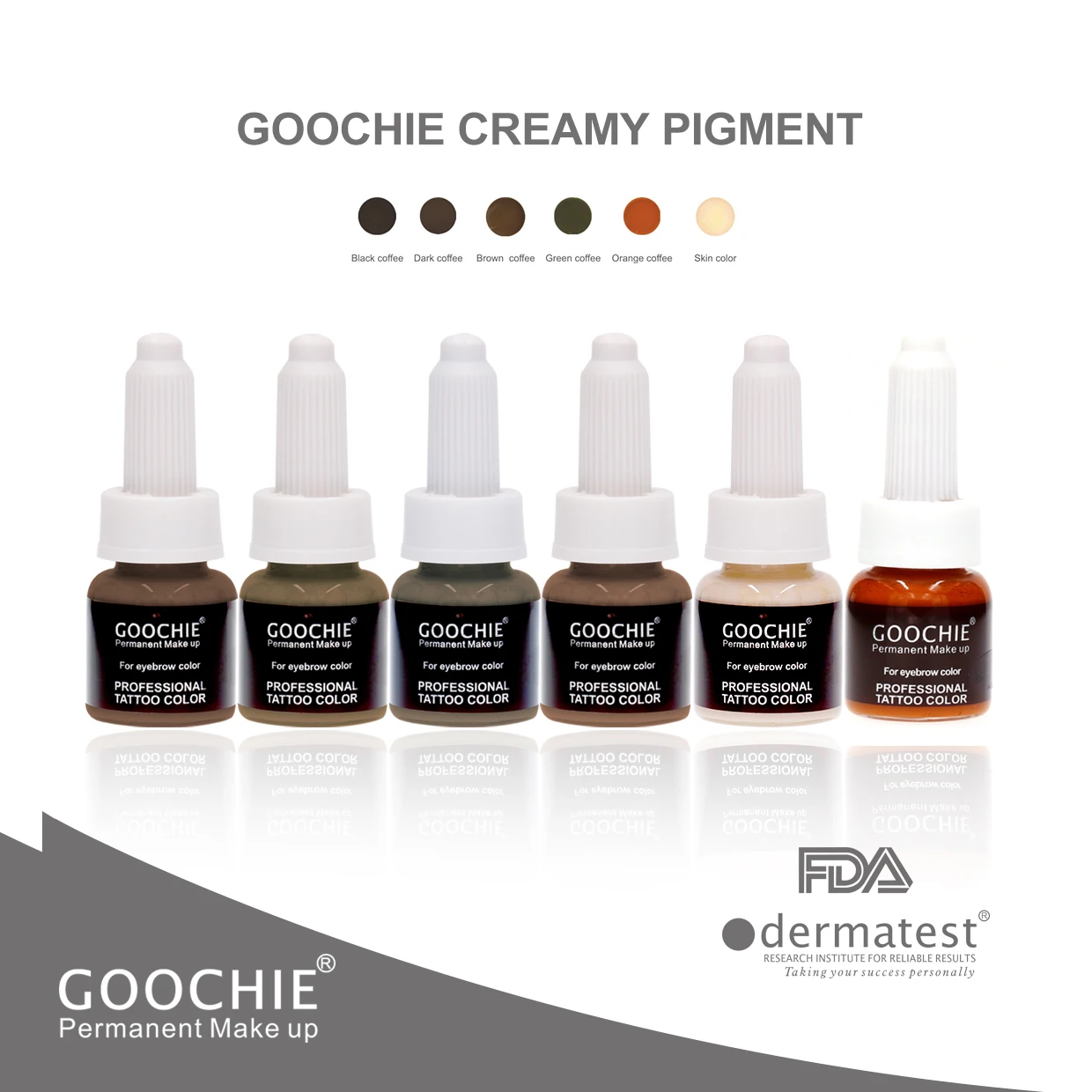 Goochie Eyebrow Cosmetic Tattoo Microblading Manual Pen Pigment