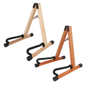 

Foldable Guitar Stand Solid Wood Vertical Floor Stand Bracket Instrument Supply