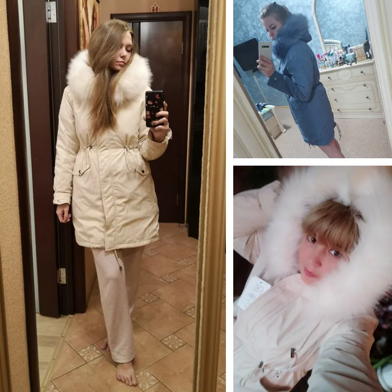 Lusumily новое поступление женское длинное пальто 2020 зимняя теплая Вельветовая