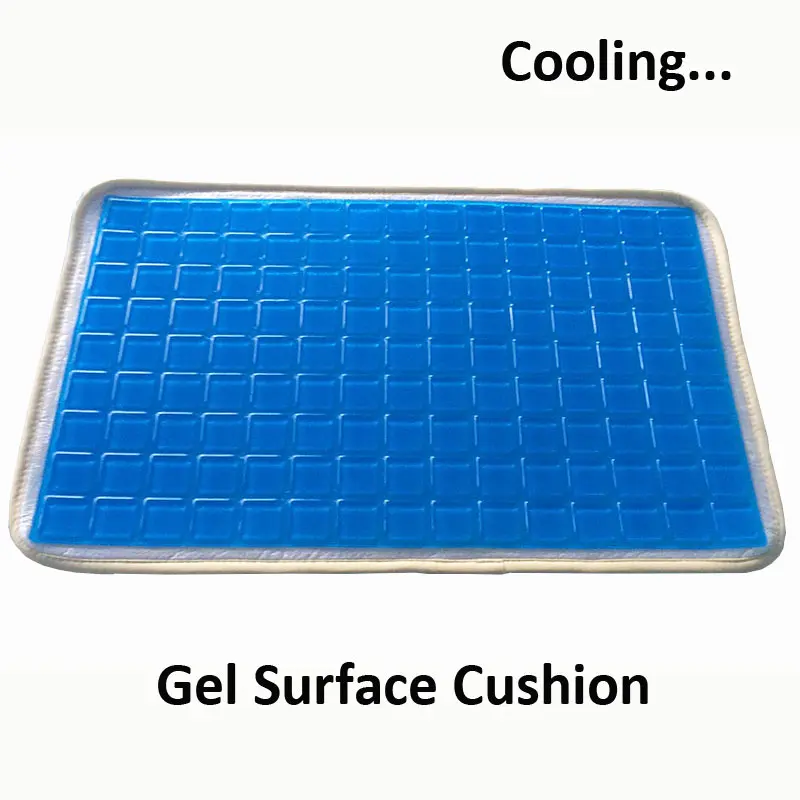 Gel Surface 36x58 см, мягкая подушка из силиконового геля, Подушка для стула, подушка для летнего охлаждения, коврик для дивана, имитация кожи, матрас - Цвет: Gel Surface