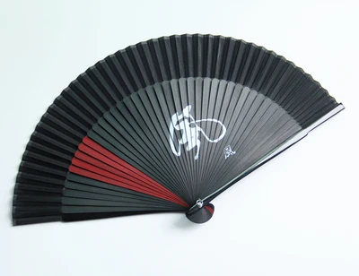 Японский Эдо и ветер двойной секционный вентилятор кимоно Складной вентилятор подарок - Цвет: Королевский синий