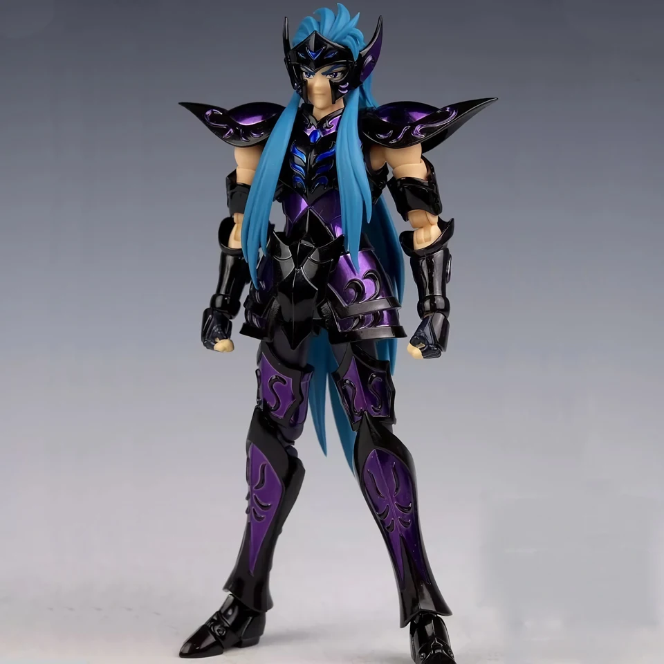 

MingChuang Model Saint Seiya EX Hades Specters Aquarius Camus with Danni Saint of Panno PVC Action Figure Model Royal