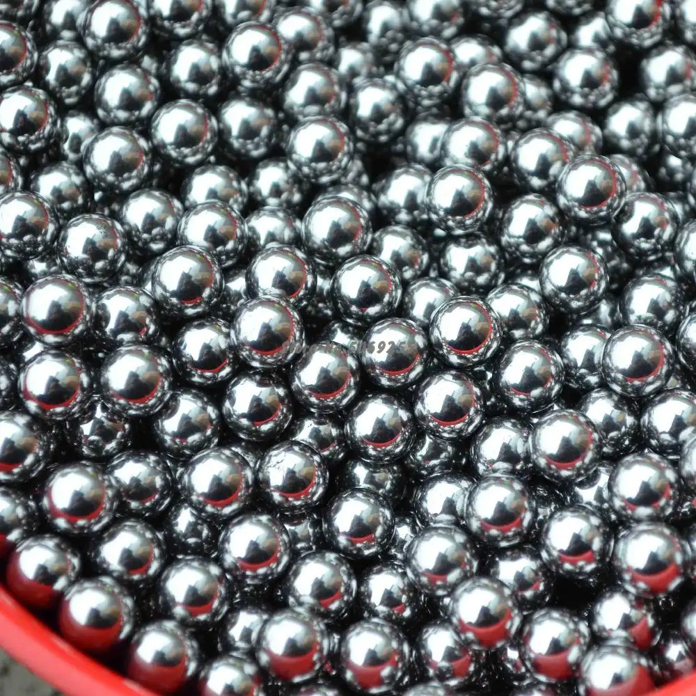 500pcs/Lot 5mm 6mm 7mm 8mm Steel Balls Pocket Shot Outdoor Hunting Slingshot Pinball Stainless Ammo Steel Balls Shooting Accesso