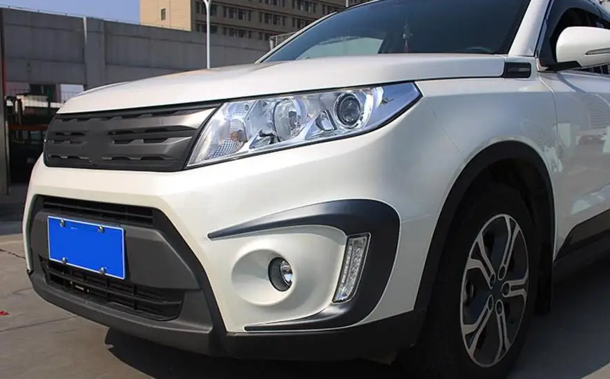 European version of ABS car door trim body lamp eyebrow auto parts for 2015-2017 Suzuki Vitara Car styling | Автомобили и