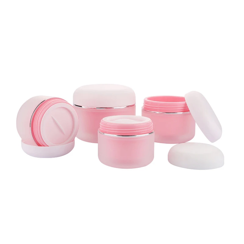 Double wall Pink Jar 01