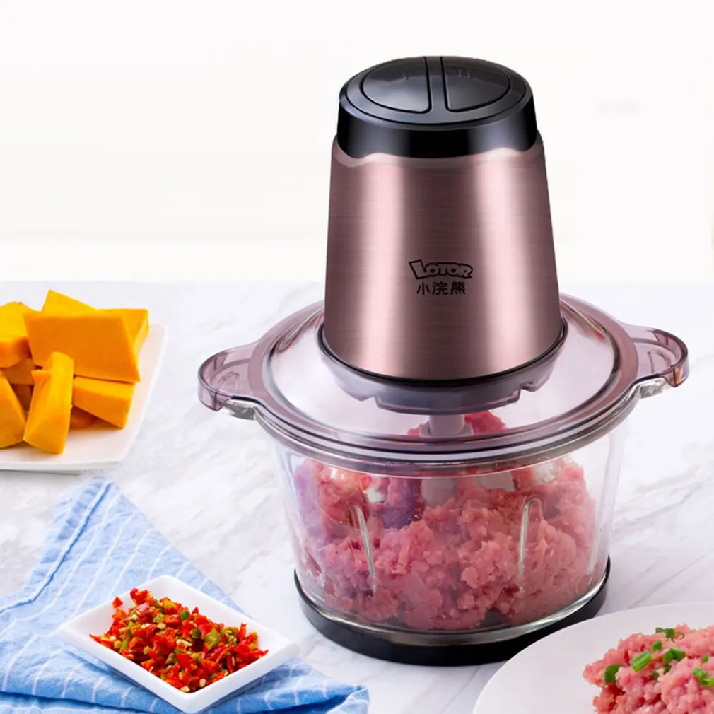  Multi-Function Electric Meat Grinder Stainless Steel Kitchen Food Chopper Cutter Sausage Small Home - 4000579044960