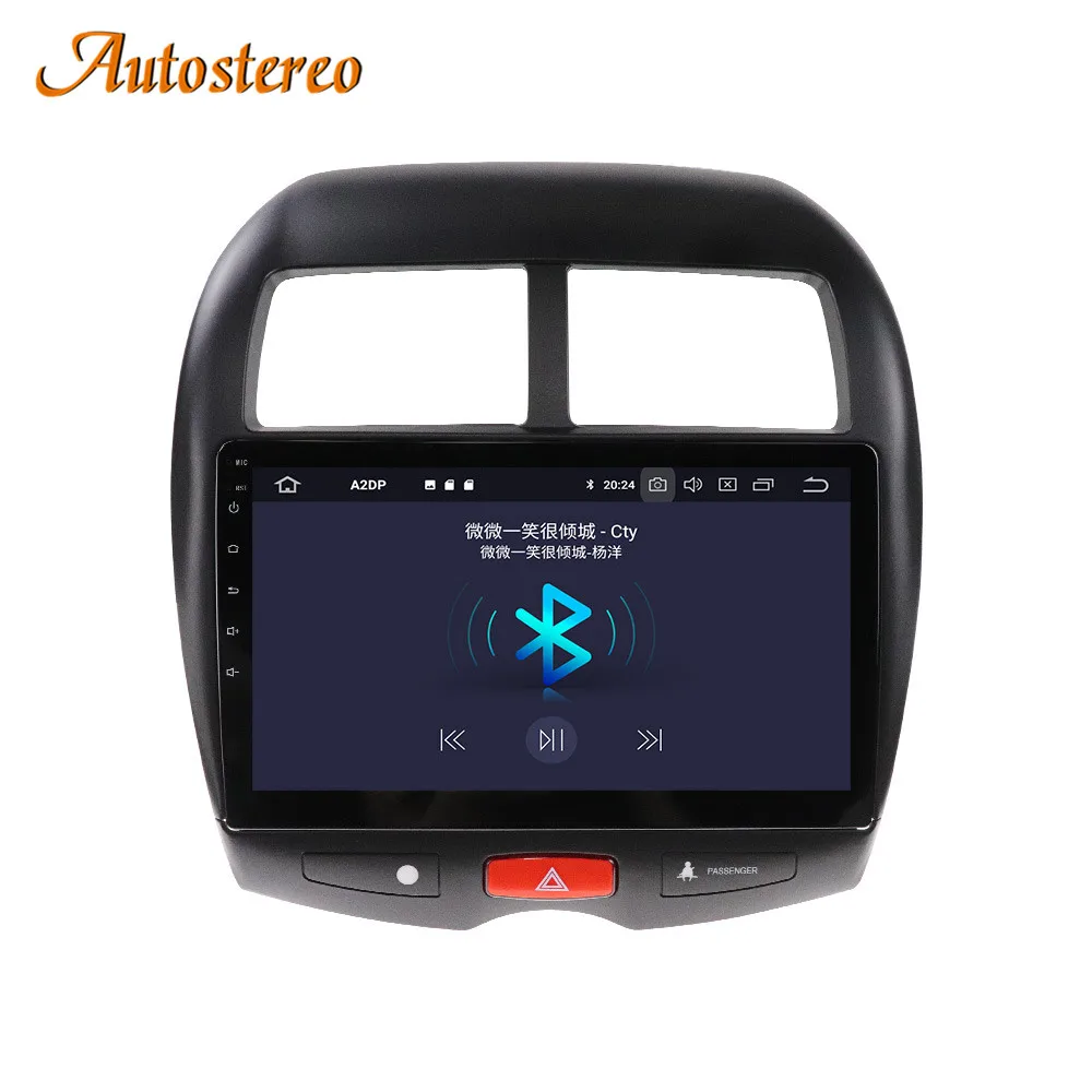 Android 10,0 автомобильный DVD плеер gps-навигация, радио, стерео для MITSUBISHI ASX 2010+ повязка для головы записывающее устройство авто радио мультимедиа плеер