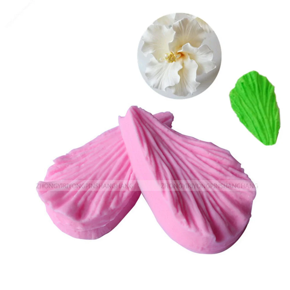 

Petal Embossing Mold Leaves Fondant Silicone Mold Cake Candy Cake 3D Kitchen Tools DIY Wedding Decorated Cake Baking Tools D113