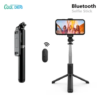 

COOL DIER 101cm Lengthen Wireless Bluetooth Selfie Stick Foldable Mini Tripod Extendable Monopod With Shutter Remote For huawei