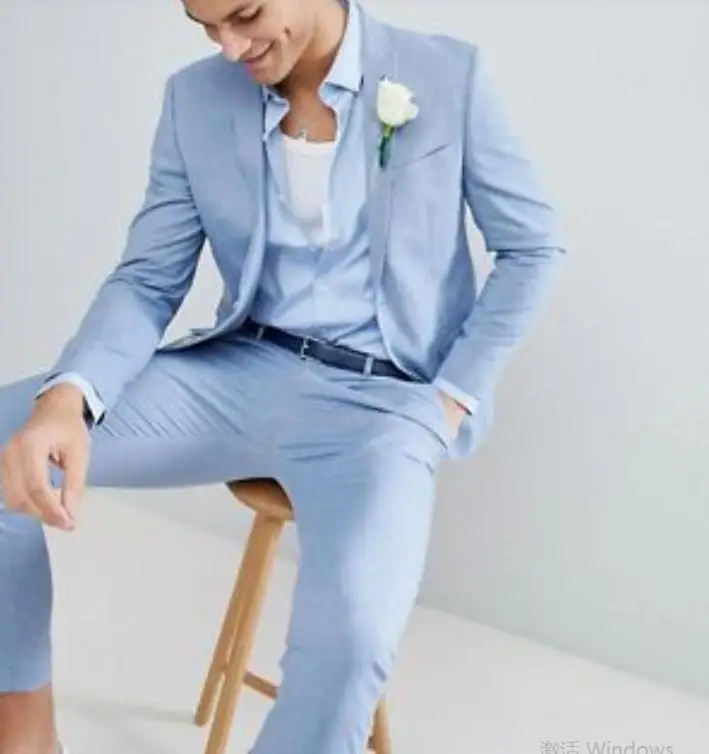 Groom Prom Dress Blazer Casual Beach 