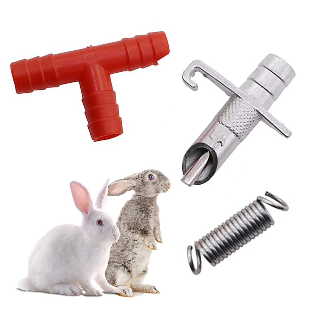 5/10/15 Set Rabbit Nipple Drinker Rodents Bunny Pet Automatic Waterer