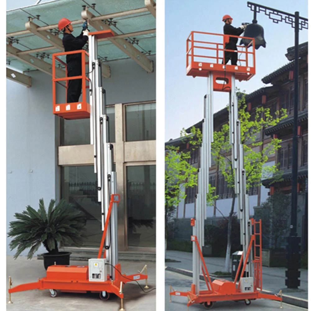 10m Portable Single Personal Lifter Aluminum Ladder Man Lift Lifting Machine AliExpress