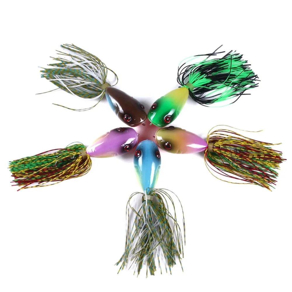 Lu Ya Lei frog plastic bait bionic outdoor sports fishing gear hard fishing tackle swimming bait fishing artificial bait 40S24 (8)