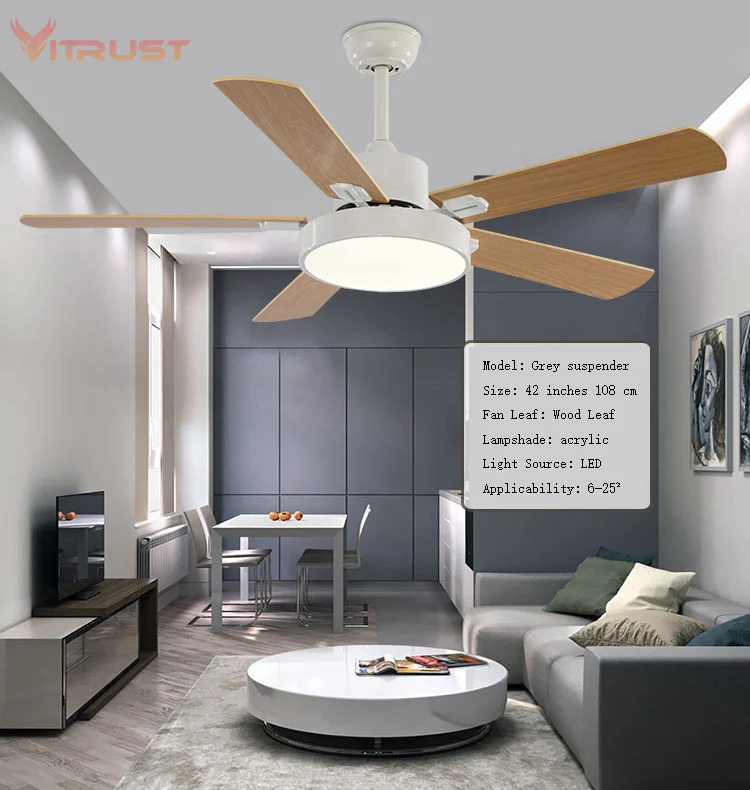 Modern Pendant Fan with Light Kits ceiling fan led ceiling fan lights led fan light Nordic Ceiling Fan Lamp Restaurant Living Room Lamp Office Bar Fan 42 52 inch