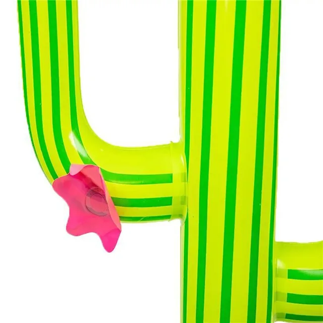 Inflatable Pool Toys Inflatable Cactus Ring Toss Game Set Outdoor Swimming Pool Accessories Floating Pool Toys Beach Party Game 5