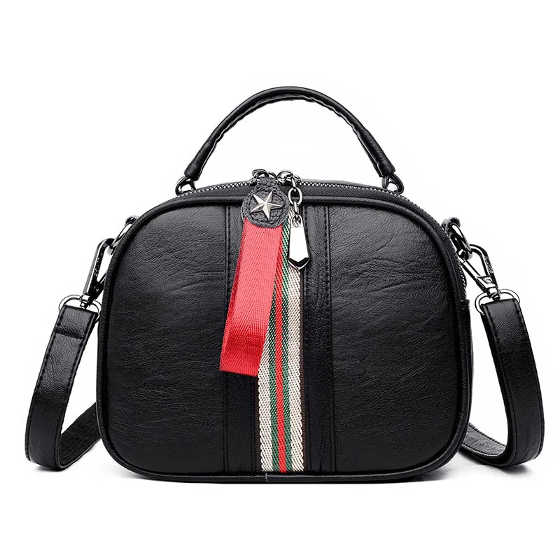 

Shoulder Bag 2019 New Style Korean-style Spring WOMEN'S Fashion Handbag Versatile Mini Mobile Phone Bag Soft Leather Women's Mid