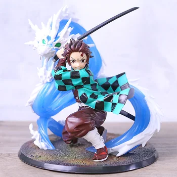

Japanese Anime Kimetsu No Yaiba Kamado Tanjirou 1/8 Scale Patined PVC Figure Model Toy Figurine