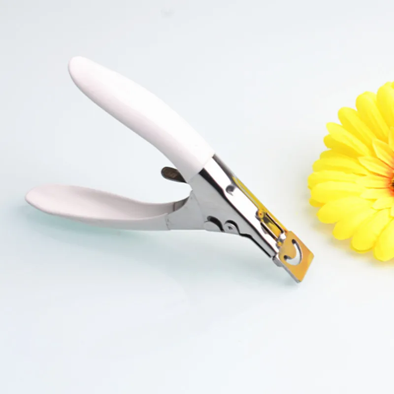 Клипер для ногтей u-образной формы DIY французские ножницы для ногтей Ложные ножницы для ногтей