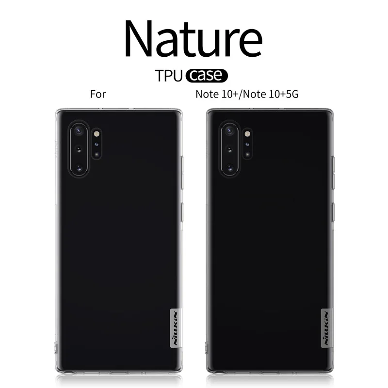 Nillkin натуральный прозрачный чехол для samsung Note 10 мягкий ультратонкий из ТПУ