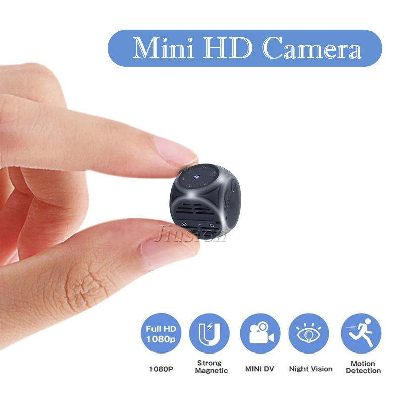 Mini Videocamera Espia Kamera Visione Notturna Professionale Piccola Videocamera Videoregistratore Dvr Corpo Micro Cam Supporto Tf Card Nascosta