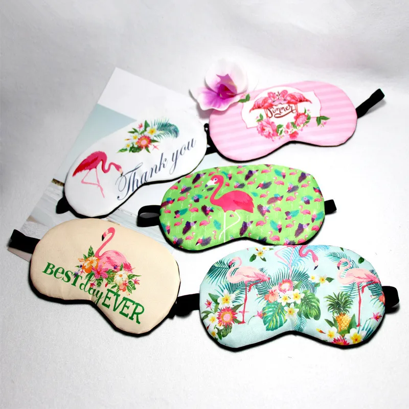 

1Pcs Portable Cute Flamingo Soft Eye Mask Cover Sleep Eye Cover Mask Blindfold Sleeping Travel Rest Natural Cover Trip Eyepatch