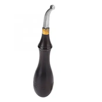 

1Pc Stainless Steel Leather Craft Edge Creaser Press Handle Tool Leather Edge Creaser Edge Creaser Leather Groove Mark Tool