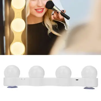 

LED Vanity Mirror Light Adjustable Bathroom Cosmetic Mirror Illumination Fill Light Lamp Bulb Makeup Mirror 2