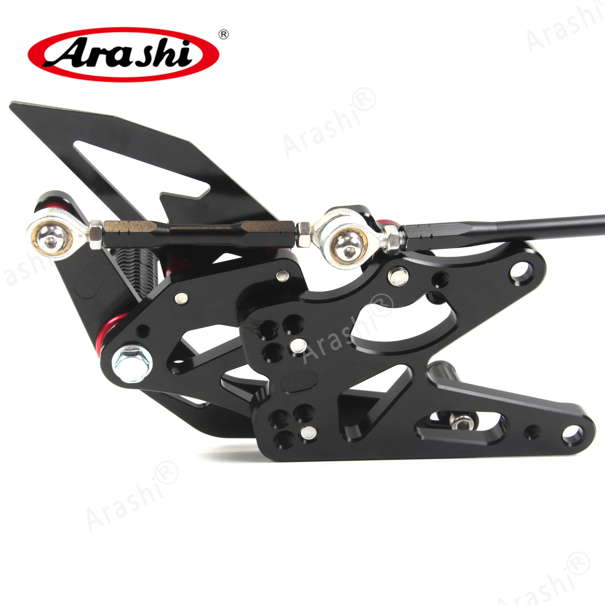 Араши ЧПУ Регулируемые подножки для YAMAHA YZF R1 YZF-R1 2005- подножки Rearset для ног 2012 2013