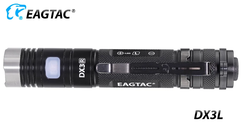 EAGTAC DX3L Micro USB Перезаряжаемые светодиодный фонарик XHP50.2 2500lm супер яркий светодиодный фонарь Лампа 18650 в комплекте