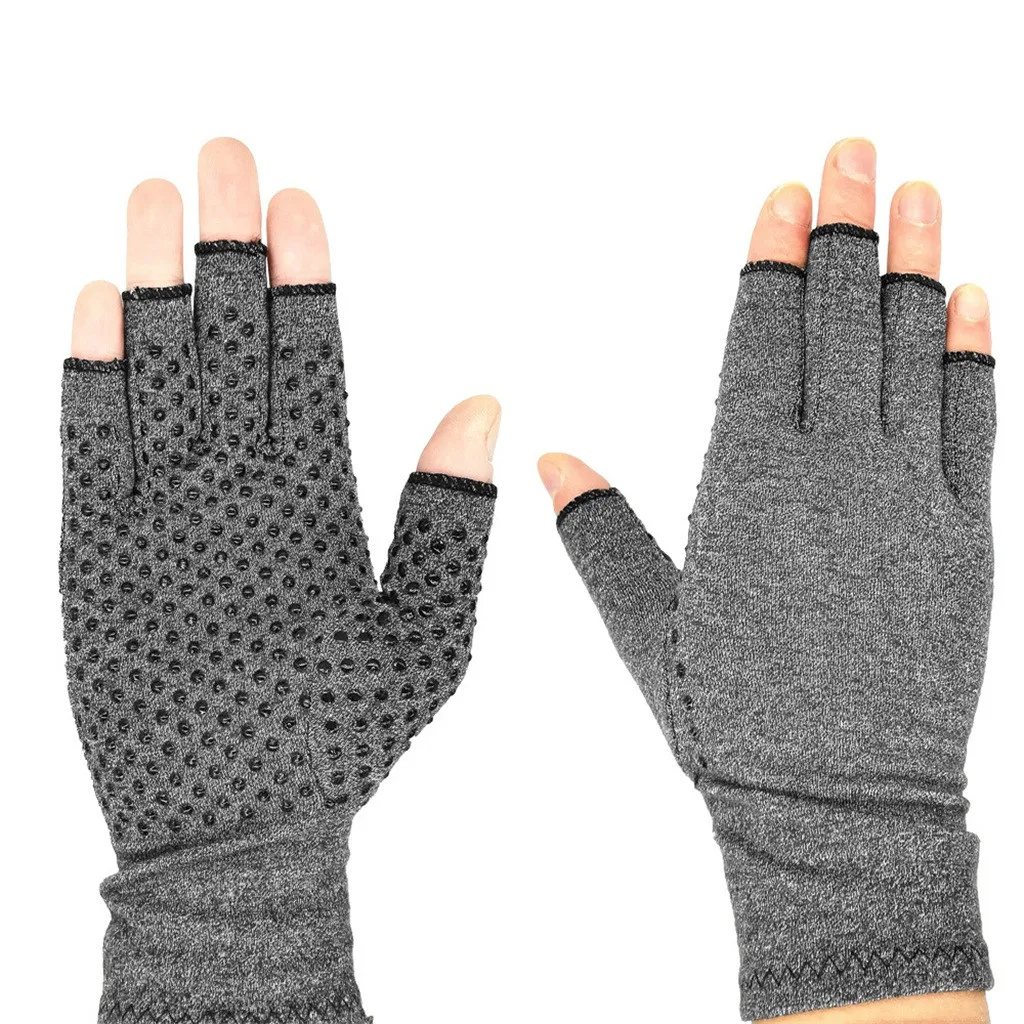 Unisex Compression Arthritis Gloves Premium Arthritic Joint Pain Relief Hand Therapy Open Fingers Mittens | Аксессуары для одежды
