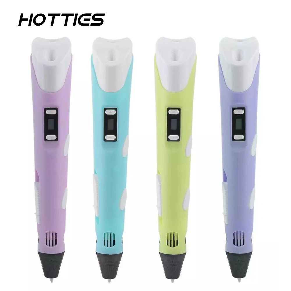 Professional Intelligent 3D Drawing Pen Children 1.75mm DIY Stereo Printing Pen Filament Meaningful Toy Gift For Kids AU Plug