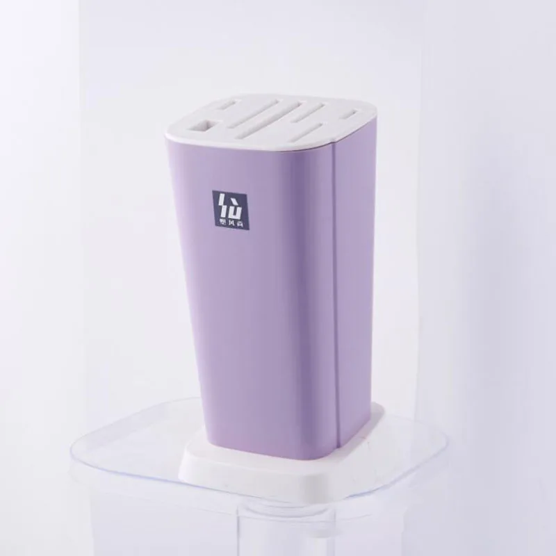 Nordic purple Pp пластиковый держатель для кухонных ножей, нордическая стойка для хранения муки - Цвет: Nordic purple