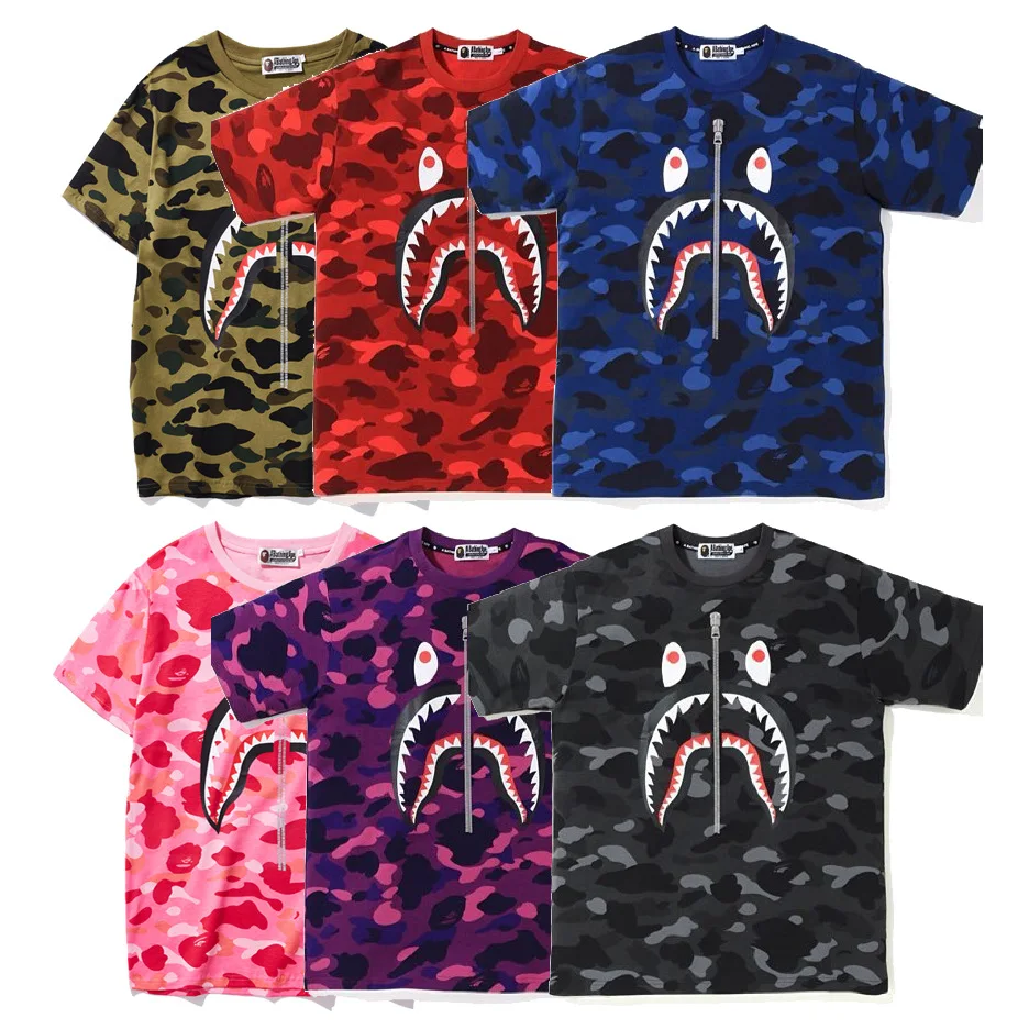 BAPE new zipper Tshirts Men Women BAPE Hoodie
