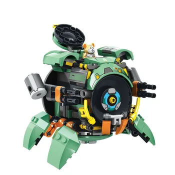 

2020 New 227pcs Overwatching Games Bricks 75976 Wrecking Ball Building Blocks Toys for Children Christmas Gift